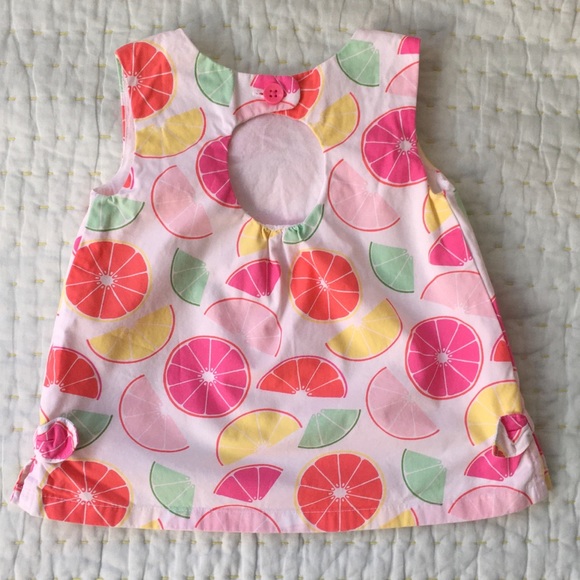 🍊🍋 Gymboree Citrus Slices Sleeveless Top 🍋 🍊 - Picture 2 of 5